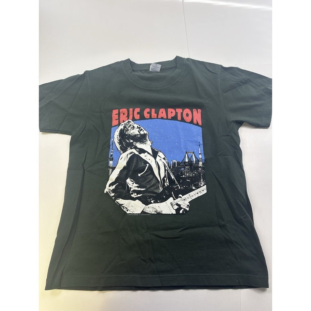 Eric Clapton 2019 Japan Tour T-Shirt Tee Nippon Budokan Japan Size Medium